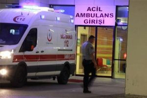 Edirne'de 14 asker hastaneye kaldırıldı