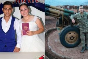 Asker kardeşi i&ccedil;in d&uuml;ğ&uuml;n&uuml;n&uuml; canlı yayınladı