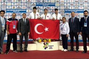 Bursalı Judocu, Avrupa &uuml;&ccedil;&uuml;nc&uuml;s&uuml; oldu