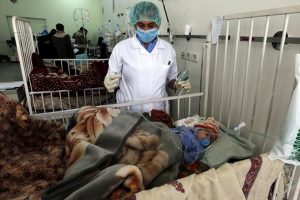 Yemen'deki kolera salgınında &ouml;l&uuml; sayısı bin 560'a y&uuml;kseldi