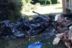 650 bin liralık "s&uuml;per otomobil" hurdaya d&ouml;nd&uuml;