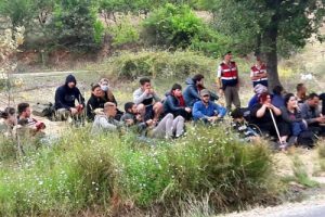 Kazdağları'nda 36 ka&ccedil;ak yakalandı