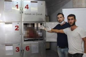 Morgdan cenazeyi almaya gelenler dehşete d&uuml;şt&uuml;!