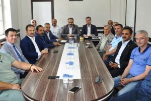 İTSO heyetinden Bursa İneg&ouml;l protokol&uuml;ne ziyaret
