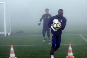 Kameni ilk idmanına &ccedil;ıktı