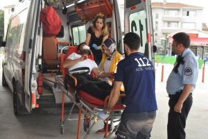 Bursa'da motosikletini &ccedil;alan hırsızın burnunu kırdı