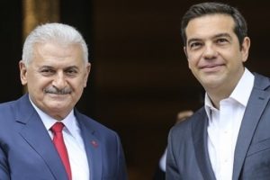 Başbakan Yıldırım, &Ccedil;ipras ile 'Kıbrıs'ı konuştu