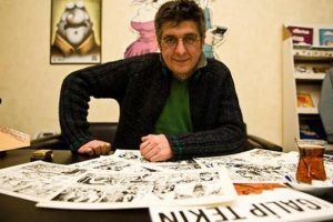 &Uuml;nl&uuml; karikat&uuml;rist hayatını kaybetti