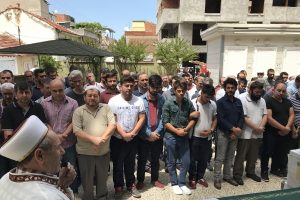 Bursa'daki trafik kazasında &ouml;len &ccedil;ift toprağa verildi