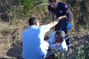 Bursa'da Gemlik Jandarma rampasında kaza: 2 yaralı