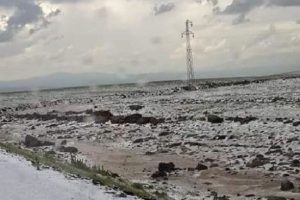 Kars Digor'u dolu vurdu