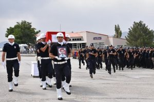 Şırnak'ta şehit polis i&ccedil;in t&ouml;ren