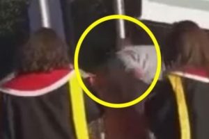 ODT&Uuml;'de g&uuml;venlik g&ouml;revlisinden &ouml;ğrenci yakınına kafa!