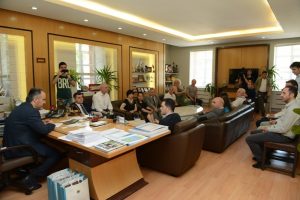 G&uuml;rcistan heyetinden Bursa İneg&ouml;l'e ziyaret