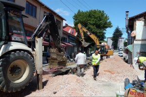 Bursa Keles'te asbestli i&ccedil;me suyu hattı yenileniyor