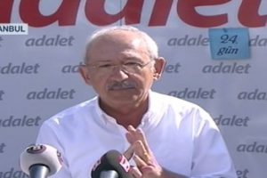 Kılı&ccedil;daroğlu: Dragos'tan miting alanına yalnız y&uuml;r&uuml;yeceğim