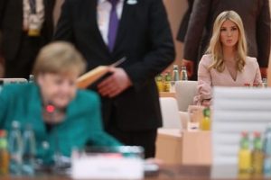 Ivanka Trump babasının yerine toplantılara katıldı