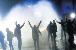 'Siyah Blok' yine sokağa &ccedil;ıktı