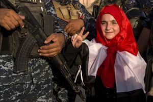Irak'ta halk Musul Zaferi'ni kutluyor