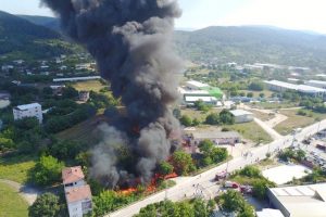 Bursa'daki yangının &ccedil;ıkış nedeni ile ilgili a&ccedil;ıklama