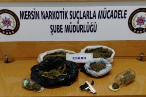 Mersin'de uyuşturucu operasyonu