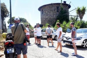 Bodrum'da Adriana Lima n&ouml;beti