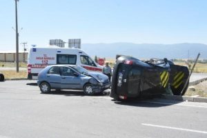 1 g&uuml;nl&uuml;k bebekleriyle kaza yaptılar