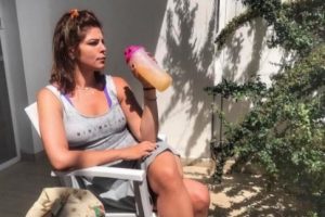 Pelin &Ouml;ztekin'in keyfi yerinde