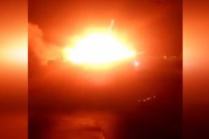 Kilis'teki patlamalar b&ouml;yle g&ouml;r&uuml;nt&uuml;lendi