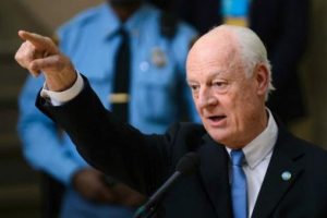 De Mistura: Muhalifler ve rejim doğrudan g&ouml;r&uuml;şebilir