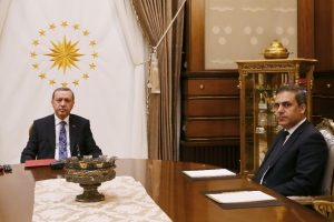 Cumhurbaşkanı Erdoğan, Fidan'ı kabul etti
