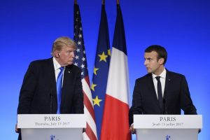 Macron ve Trump'tan ortak a&ccedil;ıklama