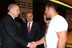 Cumhurbaşkanı Erdoğan, Recep Kara'yı ağırladı