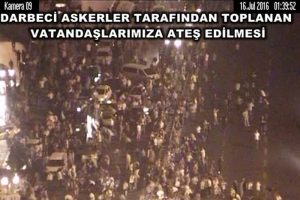 Vatandaşlar darbecilerin &uuml;zerine b&ouml;yle koştu!
