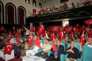 Bursa Mudanya'da 15 Temmuz şehitleri dualarla anıldı