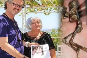 Bodrum'daki fotoğrafın sırrı ortaya &ccedil;ıktı! Sus eşyasıymış
