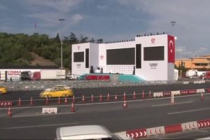 15 Temmuz Şehitler K&ouml;pr&uuml;s&uuml;'nde son hazırlıklar havadan g&ouml;r&uuml;nt&uuml;lendi