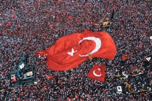 Bursa'da drone'lar vatan i&ccedil;in u&ccedil;tu