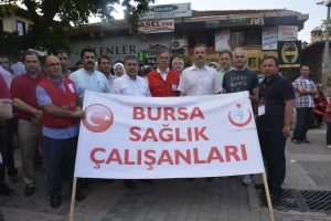 Bursa'da 15 Temmuz için kan bağışı kampanyası