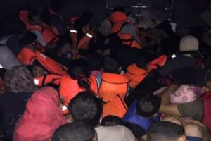 57 kaçak göçmen kurtarıldı