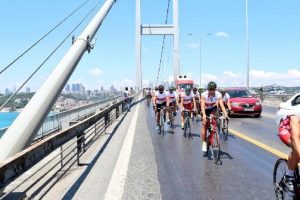 250 bisikletli İstanbul'dan Niğde Bor'a 800 km pedal çevirdi