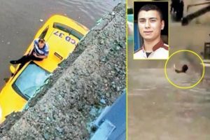 İstanbul'daki o taksici ve 'y&uuml;zen adam' konuştu