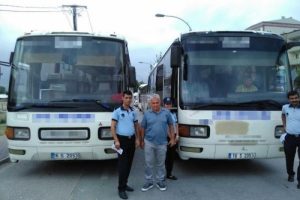 Bursa'da ikiz plakalı otob&uuml;sler yakalandı