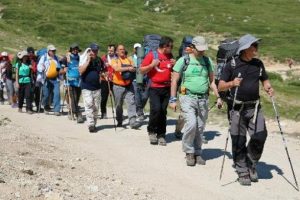 Bursa'da 15 Temmuz şehitleri anısına Uludağ'a tırmandılar