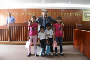 Bursa İneg&ouml;l Belediyesi yetim &ccedil;ocukları ve ailelerini misafir etti