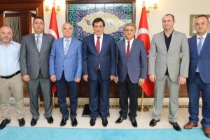 Bursa'da Yenice OSB'den Vali K&uuml;&ccedil;&uuml;k'e ziyaret