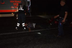 Bursa'da takla atarak s&uuml;r&uuml;klenen s&uuml;r&uuml;c&uuml; ağır yaralandı