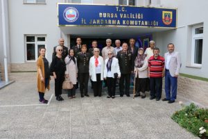 Bursa'da huzurevi sakinleri şehitleri andı