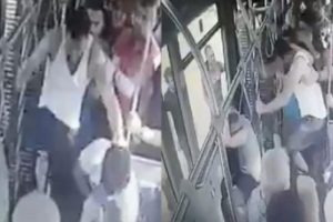 &Ccedil;arşı izninden d&ouml;nen askerlere otob&uuml;ste saldırı!