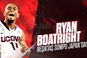 Ryan Boatright Beşiktaş Sompo Japan'da